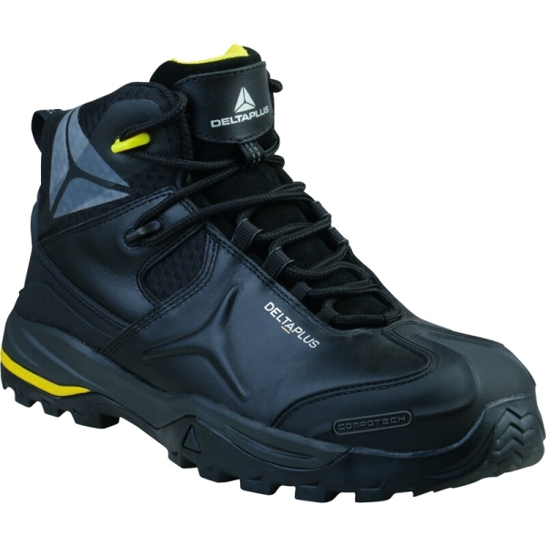 Bocanci Tw402 S3 Hro Ci Mas  - Piele - Piele față-Hidrofug - Branț : PU/Nitril Negru