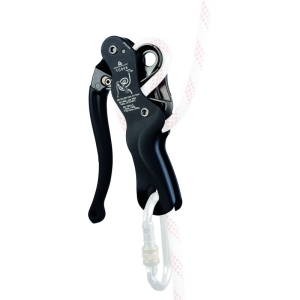 Coborâtor cu autoblocare - Aluminiu, culoare Negru