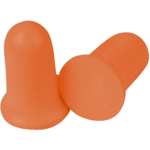 Dop de urechi - Spumă PU - Fără suport - SNR:  35   dB  - Cutie de 200, culoare Portocaliu fluorescent
