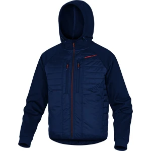 Geacă - Ripstop - 100% poliamidă - Acoperire poliuretanică | Tricotaj - poliester - 2 straturi laminate, culori: Gri-Portocaliu, Bleumarin-Portocaliu, Negru-Camuflaj, Negru-Roșu