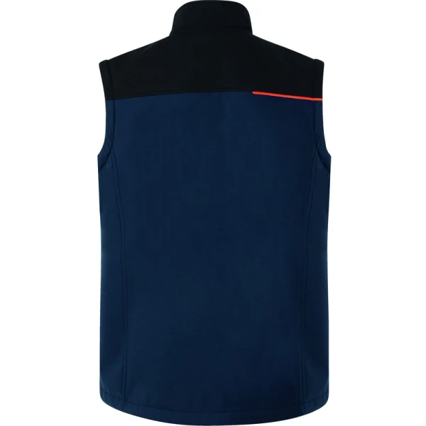 Softshell hidrofug 2 în 1 - Softshell - 96% poliester reciclat 4% elastan reciclat - 2 straturi laminate, culori: Bleumarin-Negru, Gri închis - Negru, Kaki-Negru, Negru-Roșu