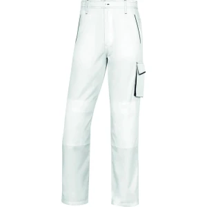 Pantaloni de lucru - Twill - 65% poliester 35% bumbac, culori: Alb-Gri, Bleumarin-Portocaliu, Gri-Portocaliu, Gri-Verde, Maro-Verde
