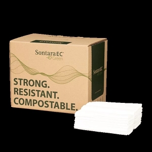 Lavete industriale Sontara EC® Green, albe, Z-fold, dimensiuni 325x420 mm, 300 buc/cutie