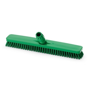 Perie pentru pardoseli si pereti, 45 cm, IGEAX 1010, duritate ridicata, verde, rezistenta la 121°C, autoclavare pentru industria alimentara, certificare HACCP, FDA