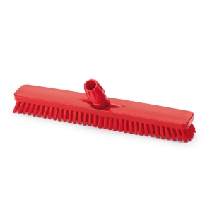 Perie pentru pardoseli si pereti, 45 cm, IGEAX 1010, duritate ridicata, rosie, rezistenta la 121°C, autoclavare pentru industria alimentara, certificare HACCP, FDA