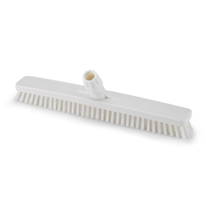 Perie pentru pardoseli si pereti, 45 cm, IGEAX 1010, duritate ridicata, alba, rezistenta la 121°C, autoclavare pentru industria alimentara, certificare HACCP, FDA