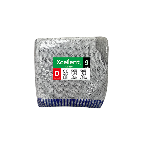 Manusi  COMFORT CUT STAR , tesatura(gauge) 13,  taiere protectie nivel D, Imersie poliuretan pe palma. EN388: 4543 / 4X43D
