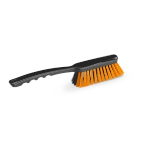 Perie profesională  ergonomica, IGEAX 412,cu maner mediu si peri moi, respectiv duri,  neagra-portocalie
