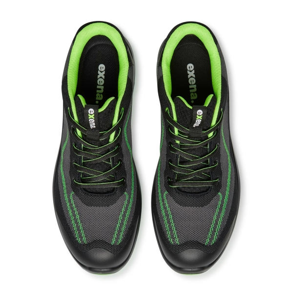 Pantofi de protectie tip adidasi sport, cu bombeu compozit si lamela antiperforatie nemetalica, usori, comozi Exena Venom S1P S FO ESD SR
