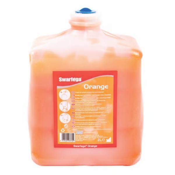 6a5db1a4-870f-40b4-992a-07142ae2bd96 Pasta profesionala pentru curatarea mainilor, SC Johnson Professional Swarfega® Orange – heavy duty, cu parfum de citrice, 2 litri
