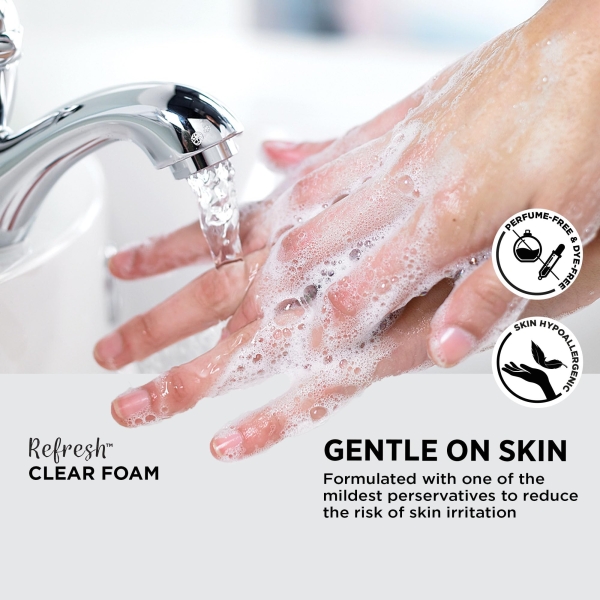 Sapun spuma pentru maini SC Johnson Professional Refresh™ CLEAR FOAM PURE (fără parfum & fără coloranți), 1 litru