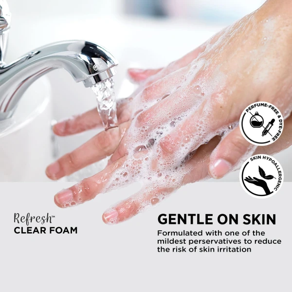 Sapun spuma pentru maini SC Johnson Professional Refresh™ CLEAR FOAM PURE (fără parfum & fără coloranți), 1,2 litri