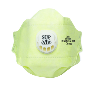 Semimasca pliabila 3D de unica folosinta FFP3 din polipropilena, MO23385, 20 bucati/bax
