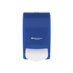 Dozator manual transparent SC Johnson Proline Washroom Quick-View 1L Albastru – pentru sapun și dezinfectant