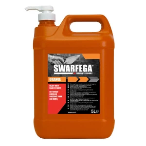 Pasta profesionala pentru curatarea mainilor, SC Johnson Professional Swarfega® Orange – heavy duty, cu parfum de citrice, 5 litri
