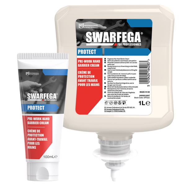 Crema de protectie pentru maini Swarfega Protect – crema protectie  inainte de lucru, 1litru