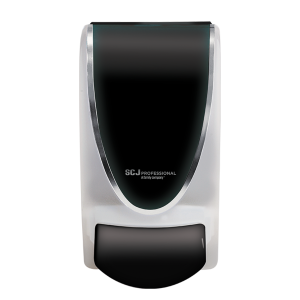 Dozator manual transparent SC Johnson Proline Washroom Quick-View 1L Negru – pentru sapun și dezinfectant