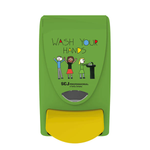 Dozator manual pentru sapun lichid/spuma SC Johnson Professional Schools "Wash Your Hands" 1L