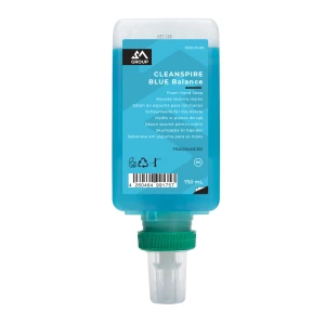 Sapun spuma pentru maini, fara parfum,SVEMA Cleanspire Blue – 750 ml compatibil cu dispensere LOGAN-M