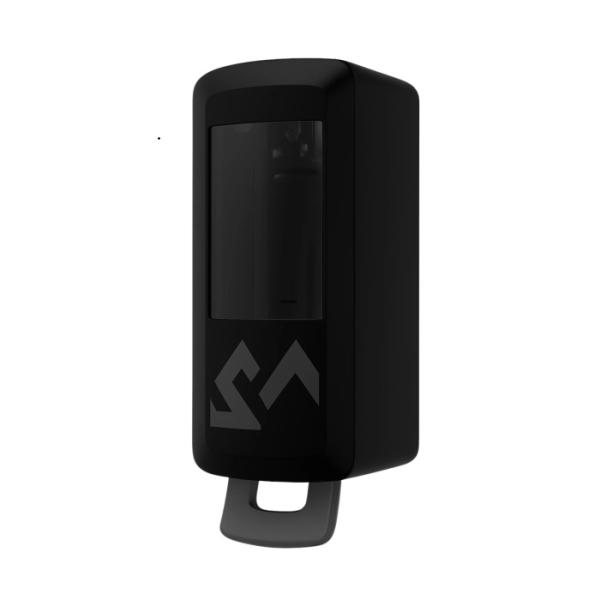 Dispenser manual pentru sapun spuma SVEMA LOGAN-M  negru, 750 ml