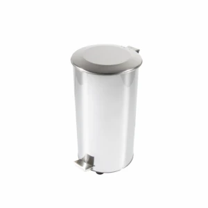 Cos gunoi din inox, cu pedala, 90 litri